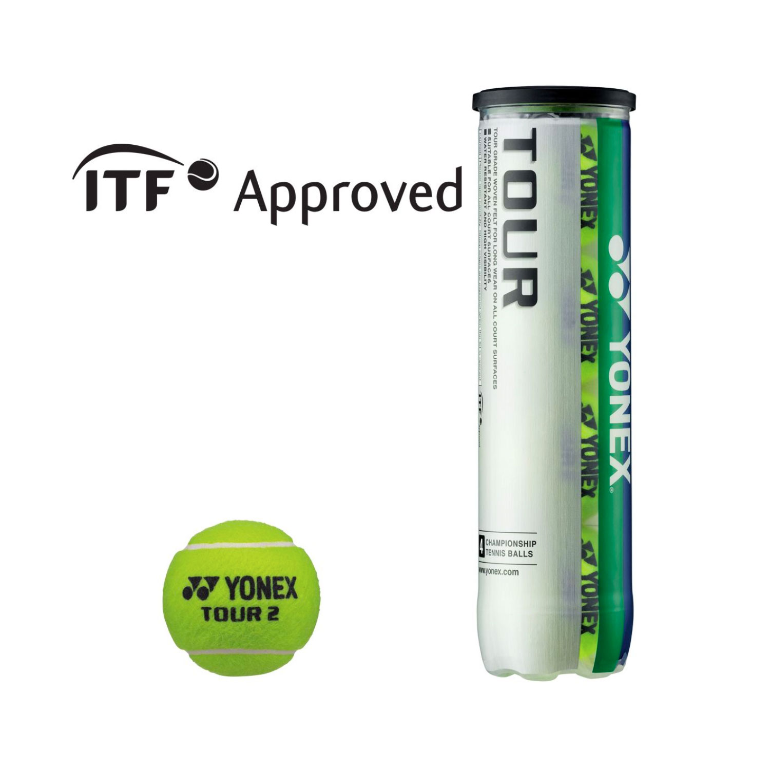 YONEX TOUR TENNIS BALLS