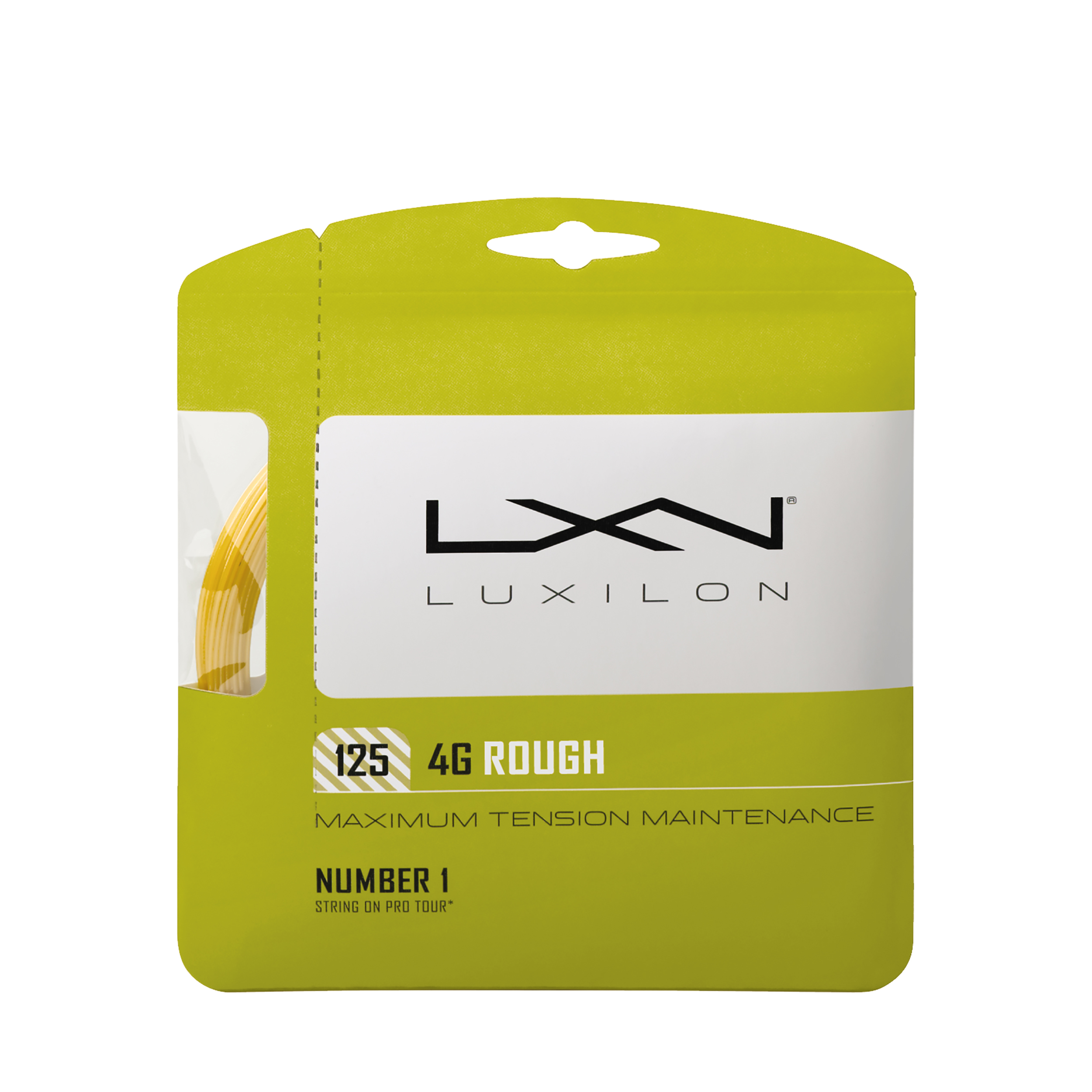 LUXILON 4G ROUGH GOLD TENNIS STRING SET – 16G (1.25MM)