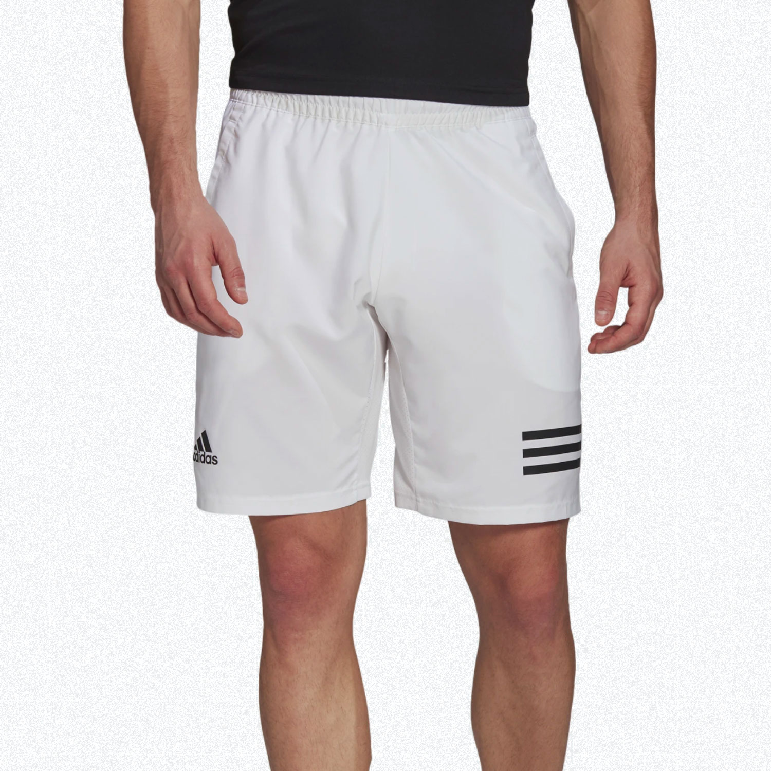 CLUB TENNIS 3-STRIPES SHORTS white