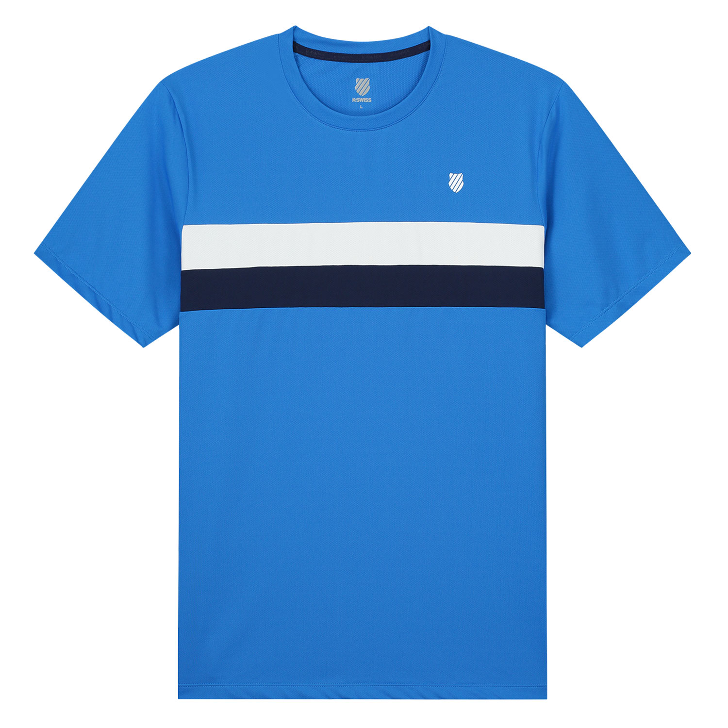 CORE TEAM STRIPE CREW French Blue