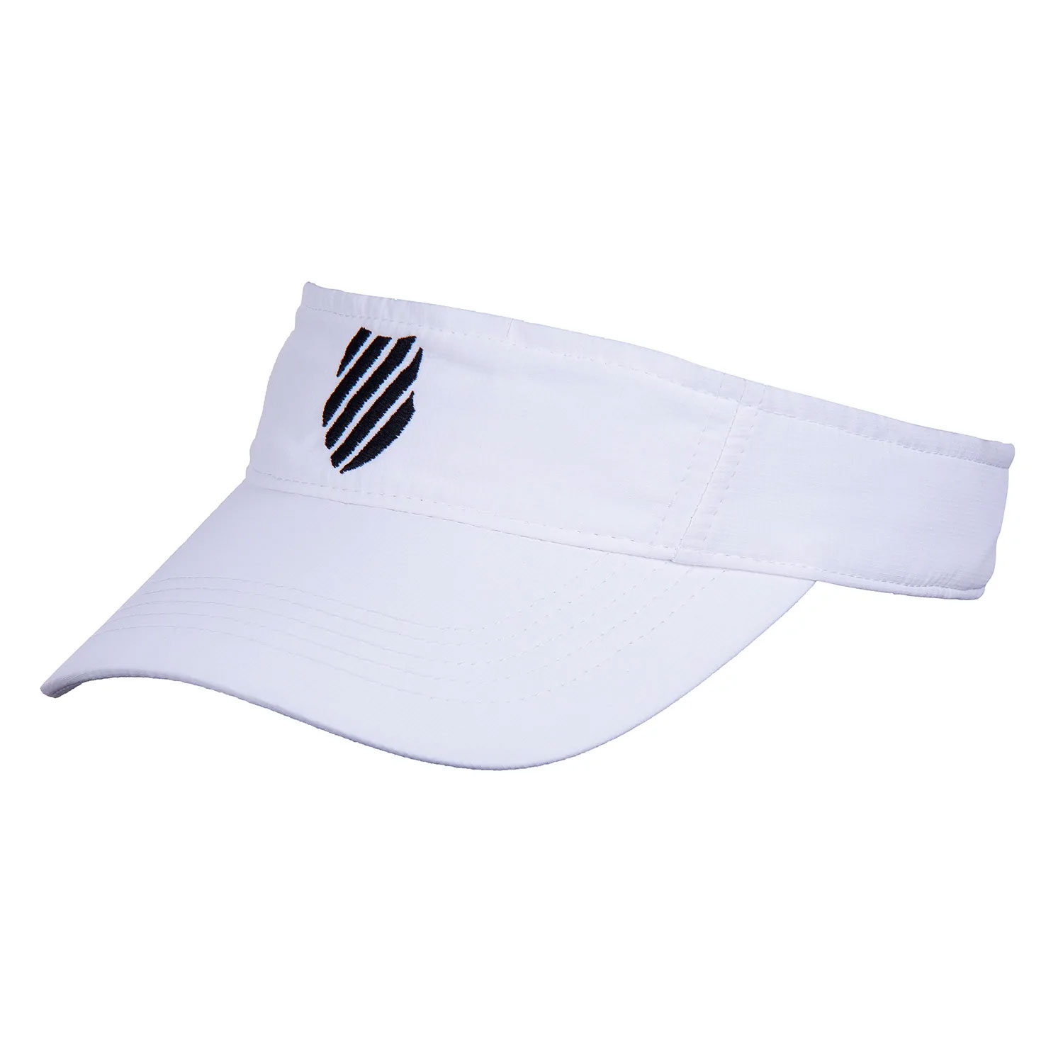 KS AC VISOR WHITE/BLAC