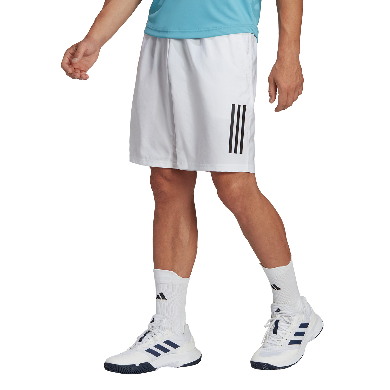 CLUB 3-STRIPES TENNIS SHORTS white