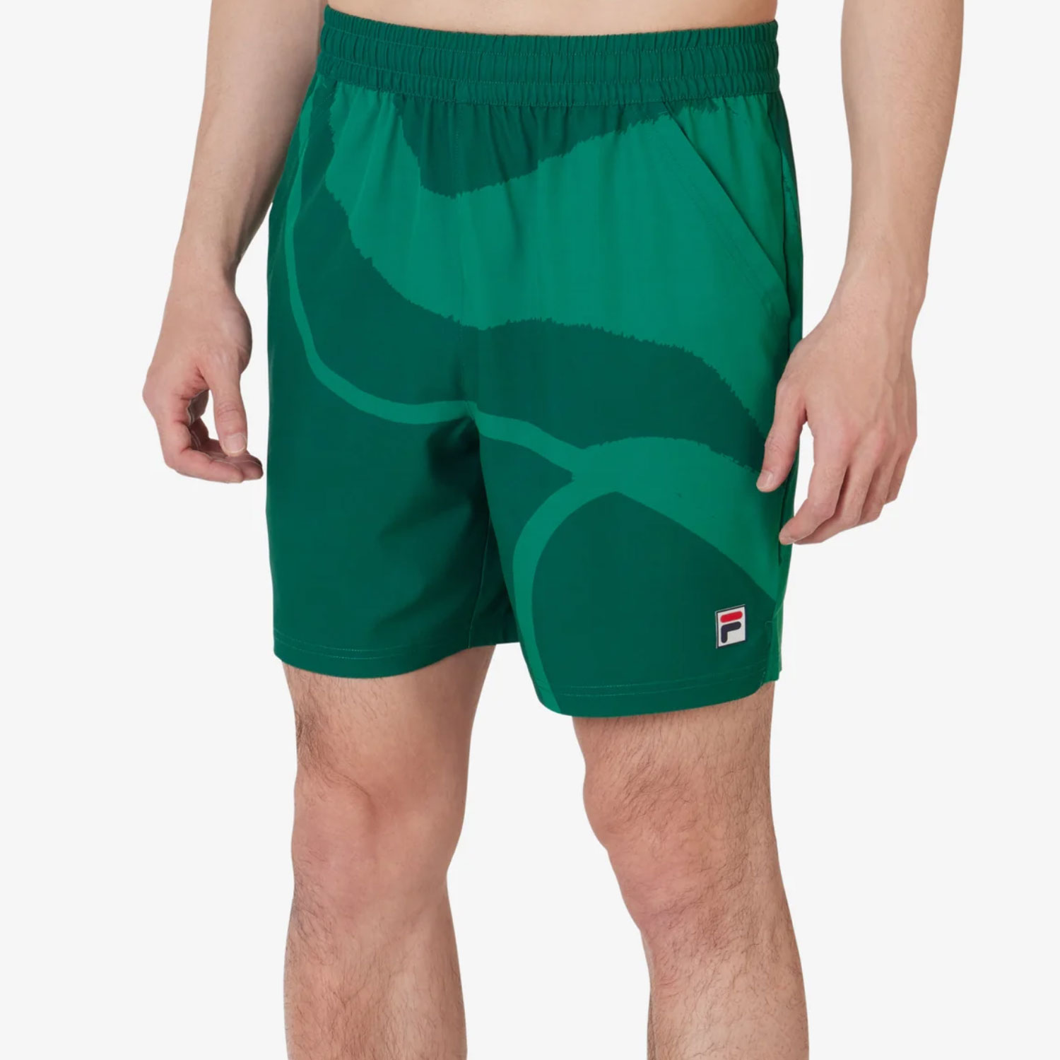Tennis Essentials Printed Short green