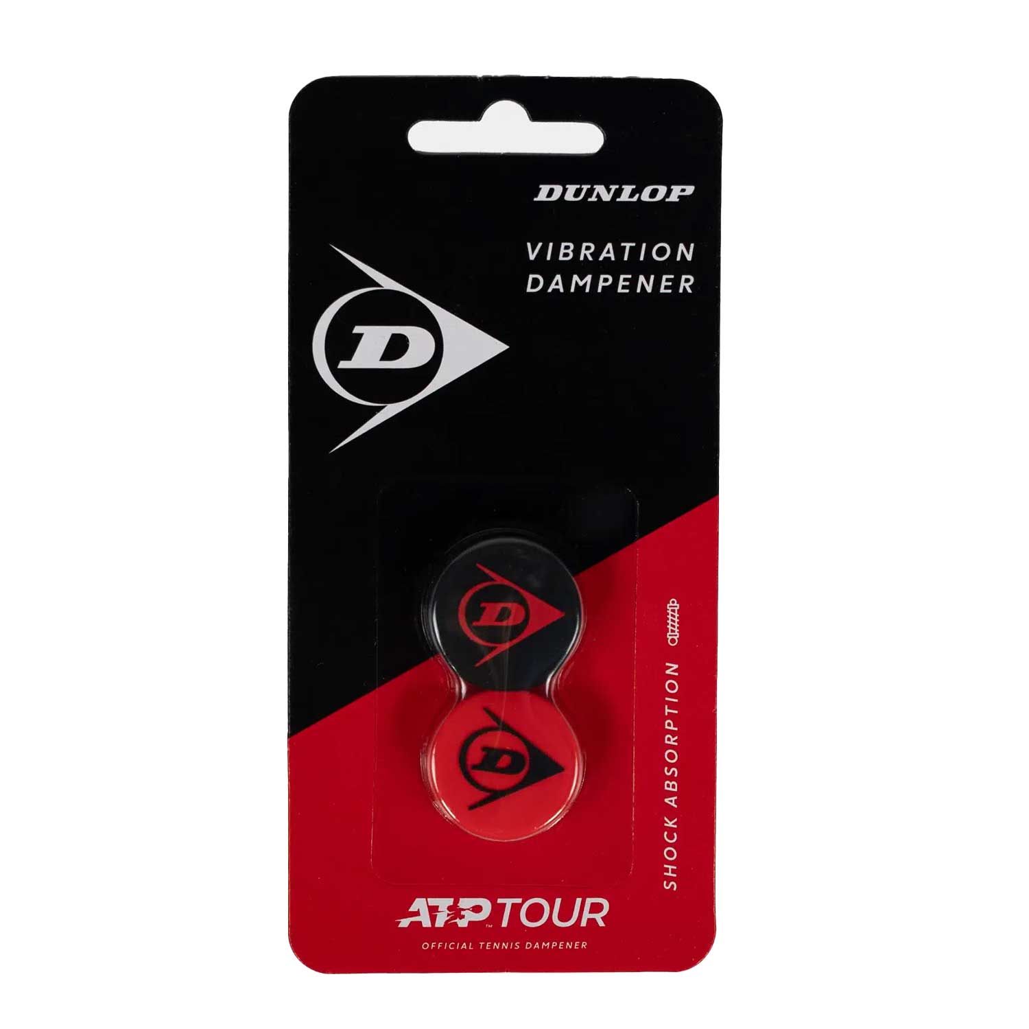 FLYING D DAMPENER RED/BLK 2PCS BLISTER