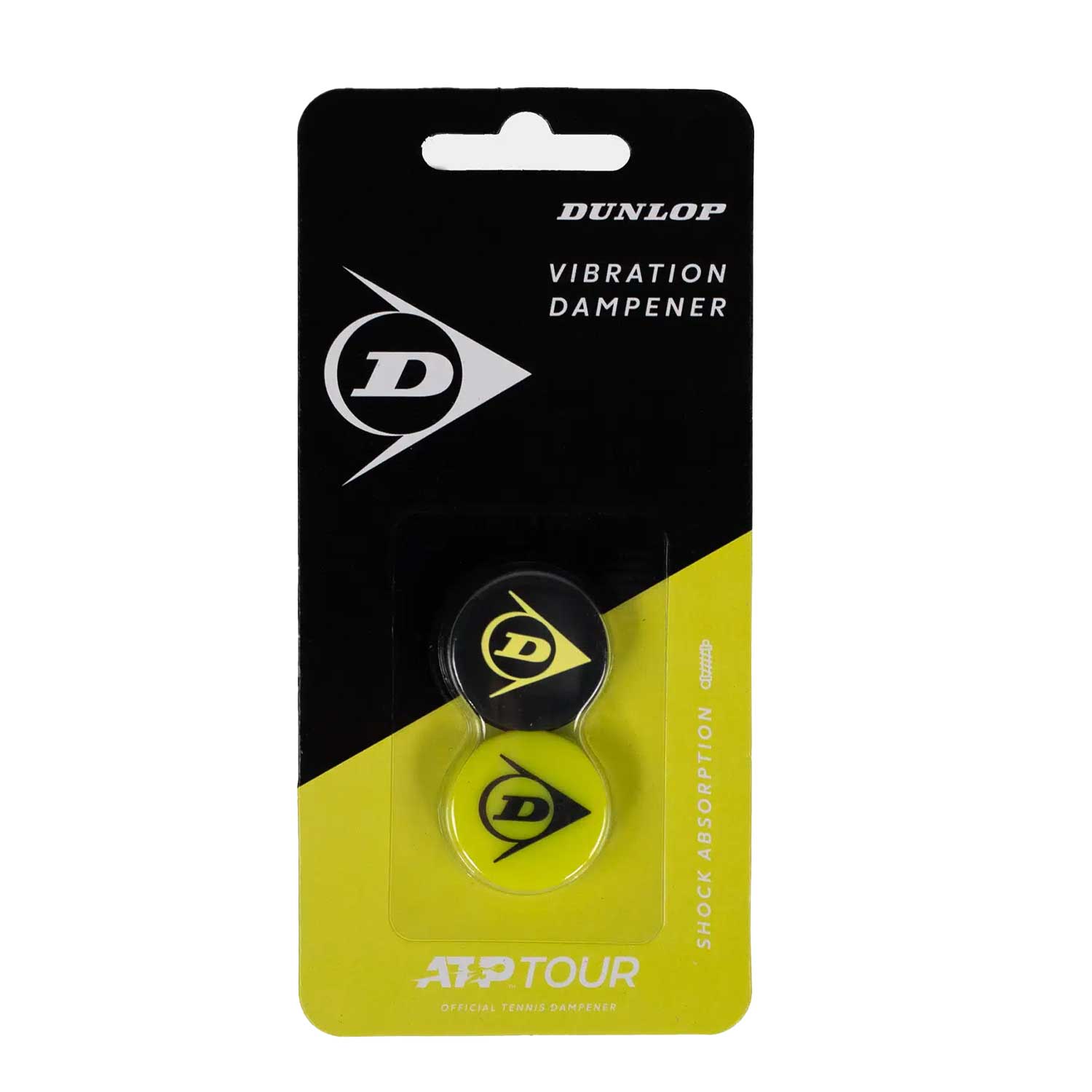 FLYING D DAMPENER YLW/BLK 2PCS BLISTER