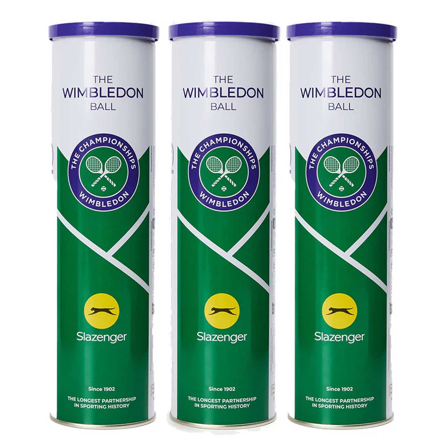 Slazenger Wimbledon Tennis Balls 1doz